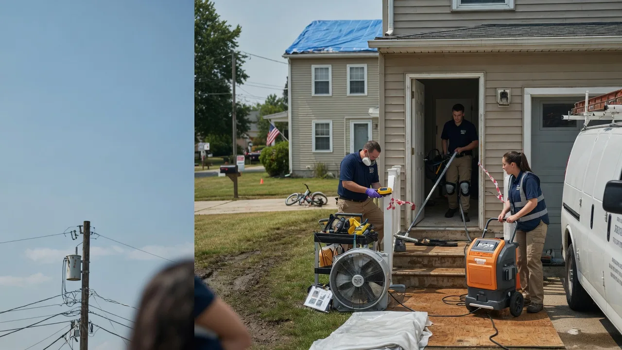 Water Damage Repair in Hensel, ND near me